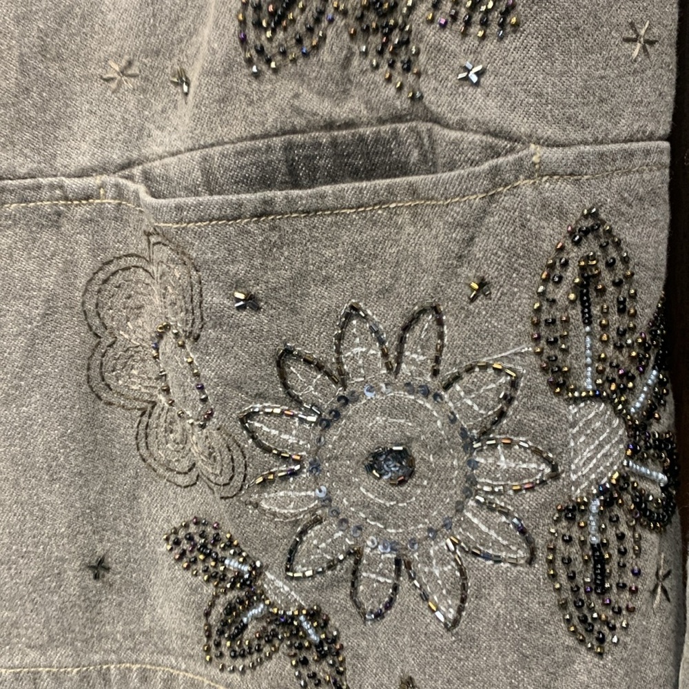 Gray Jean Jacket - image 6